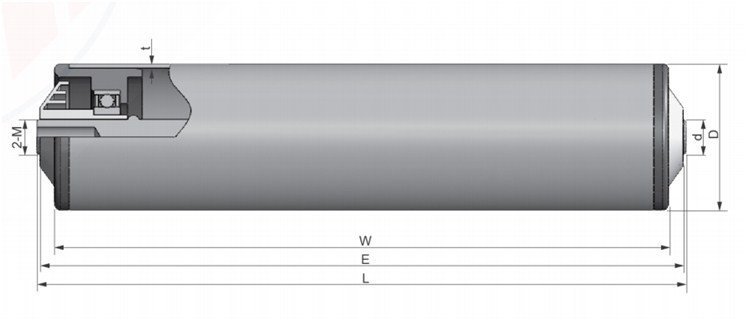 ML1100 unpowered light roller